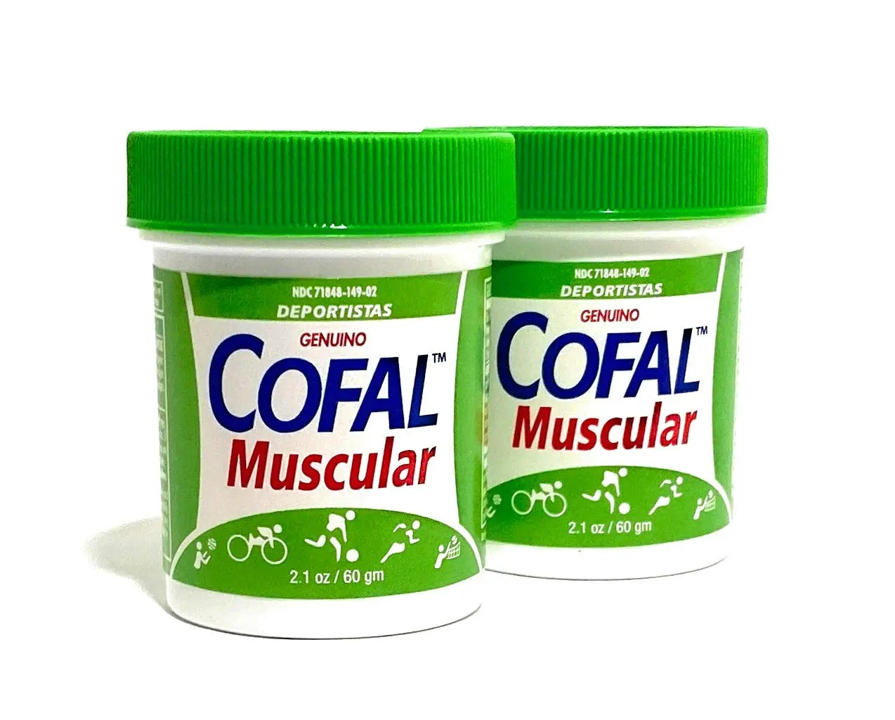 Cofal Muscular Fuerte Cream - 2.1 Oz - 2 Pack Cofal uk supplements