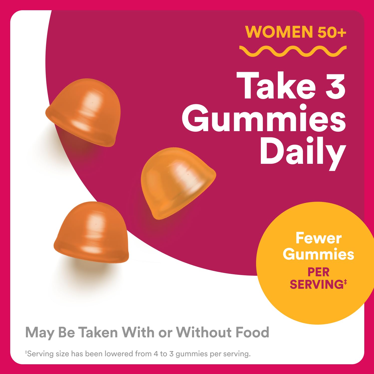 SmartyPants Multivitamin Gummy for Women 50 and Over - Improved Formula: Omega 3 (DHA/EPA), Methylfolate, CoQ10, Vitamin D3, C SmartyPants uk supplements