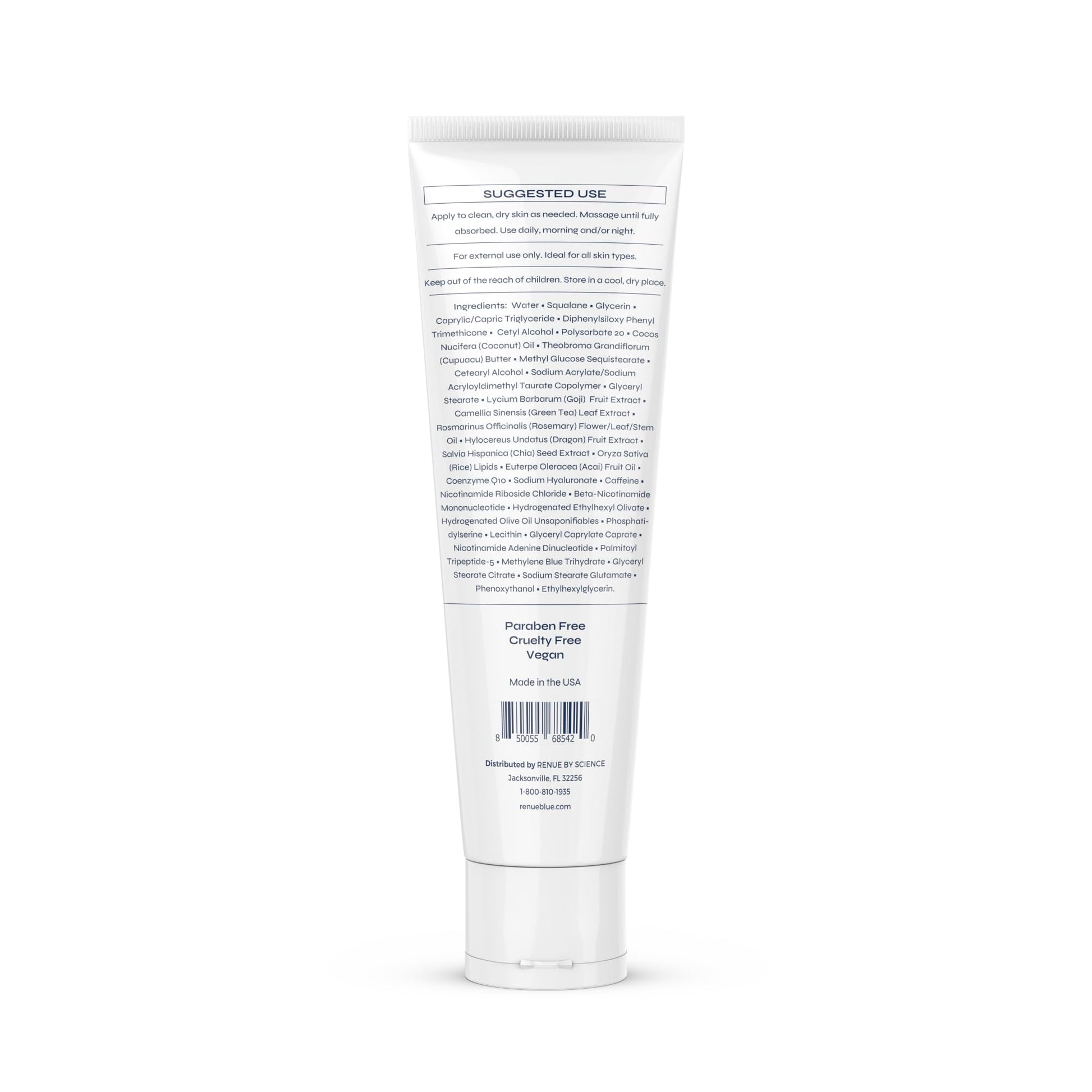 Renue Blue Methylene Blue Moisturizing Body Cream – Liposomal NAD+ Complex with Antioxidants, Peptides, and Botanical Extracts for Hydrated, Healthier‑Looking Skin Renue By Science uk supplements