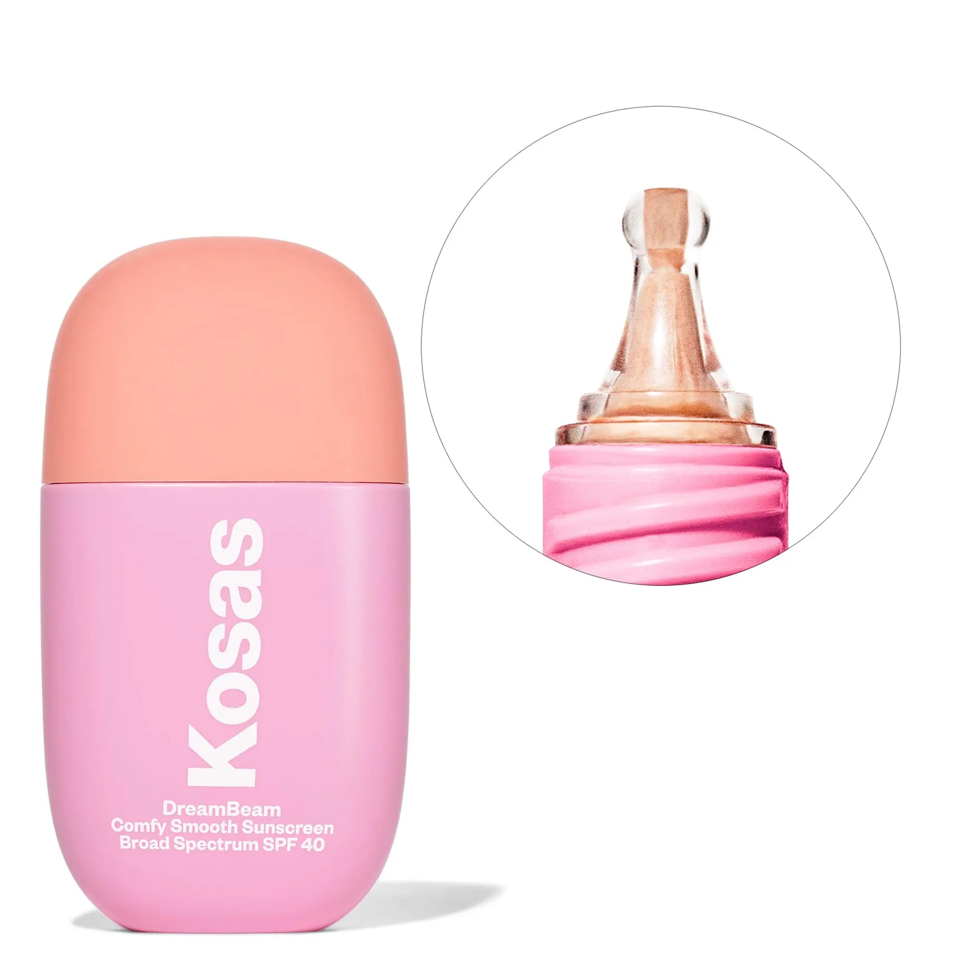 Kosas DreamBeam SPF 40 Mineral Sunscreen for Face + Makeup Prep – Lightweight Hydrating Sun Protection, 40 ml Kosas uk supplements