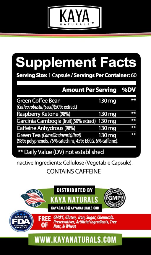 Kaya Naturals Best Sellers Blend - Increase Energy to Burn Belly Fat | Improve Healthy Kaya Naturals uk supplements
