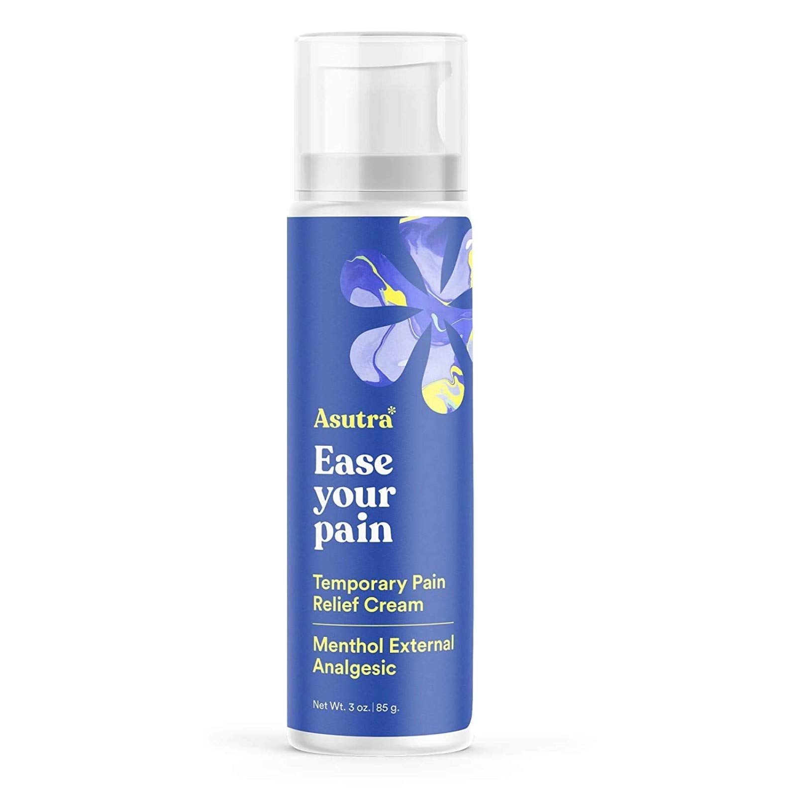 ASUTRA Relief Cream, 3 oz - Cooling Sensation, Temporary Relief from Muscle Discomfort and Soreness, 4% Menthol, Arnica Montana, and Dimethyl Sulfone (MSM) ASUTRA uk supplements