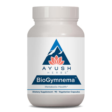 Ayush Herbs BioGymnema - Metabolic Vitamin & Herb Blend, Metabolic Health Supplement for Women & Men with Biotin, Berberine, Bitter Melon & Gymnema, Nutrient Support - 90 Servings Ayush Herbs uk supplements