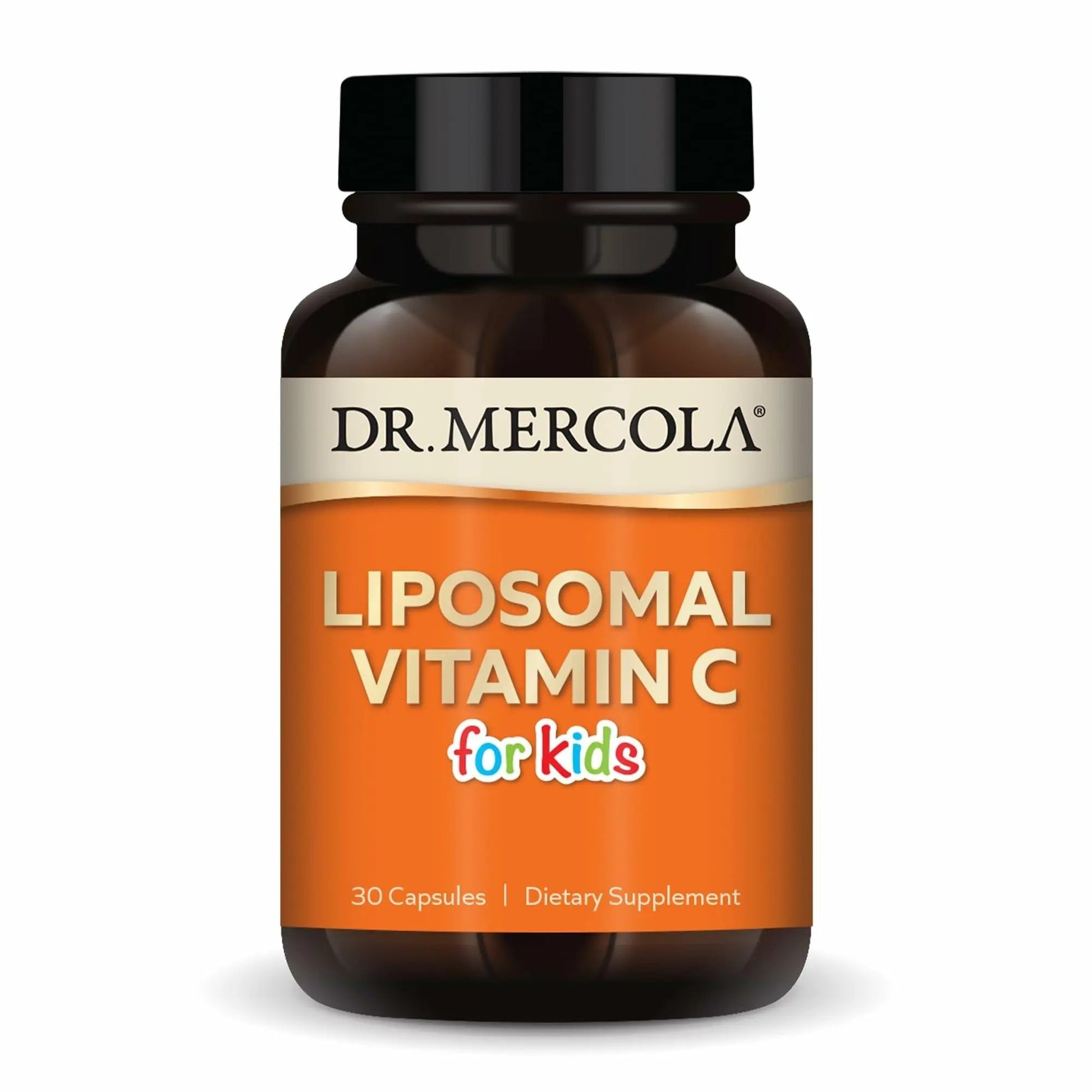 Dr. Mercola Liposomal Vitamin C for Kids - 125 mg Vitamin C - Supports Immune & Brain Function - Liposomal Delivery Dr. Mercola uk supplements