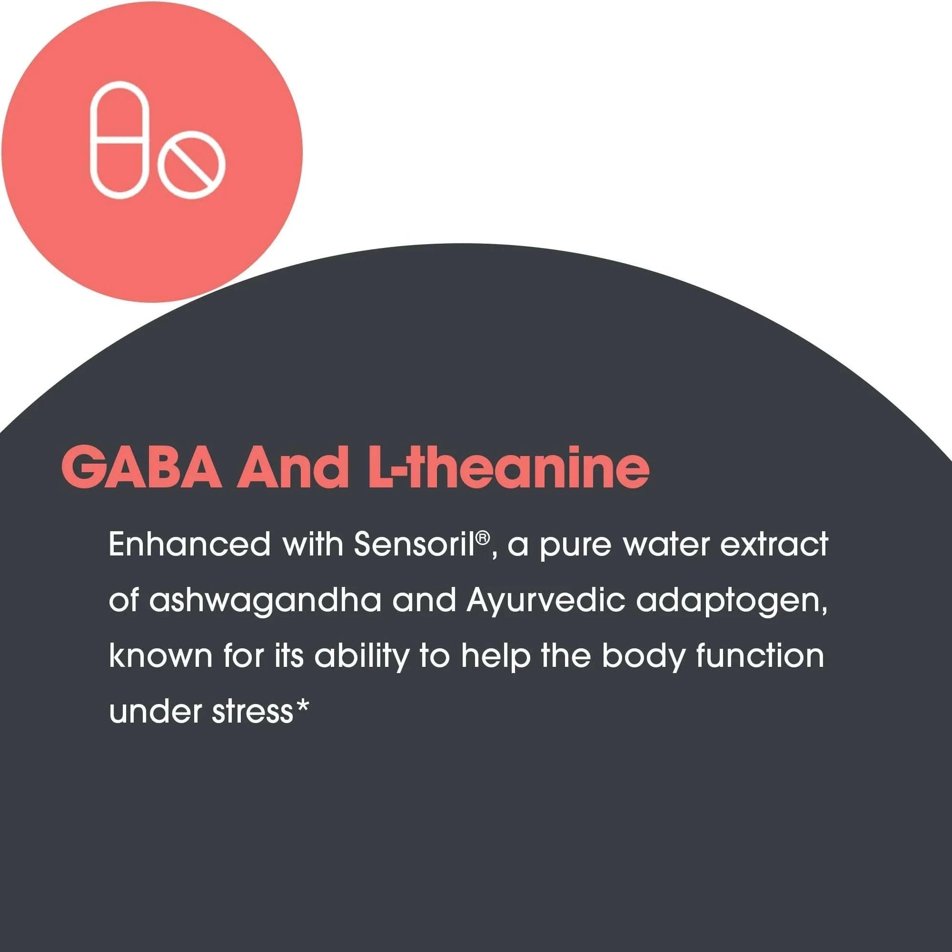 NutriCology ZenMind Adapt - 200 mg L-Theanine, 125 mg Ashwagandha & 550 mg GABA - Supports Stress Response and Calmness - Vegetarian Capsules - Hypoallergenic Formula - 30 Servings - 60 Capsules Allergy Research Group uk supplements