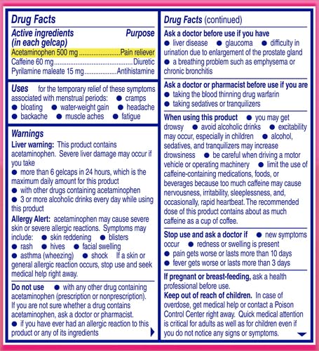 Midol Complete Gelcaps 24ct: Midol Complete Menstrual Pain Relief Gelcaps with Acetaminophen Midol uk supplements
