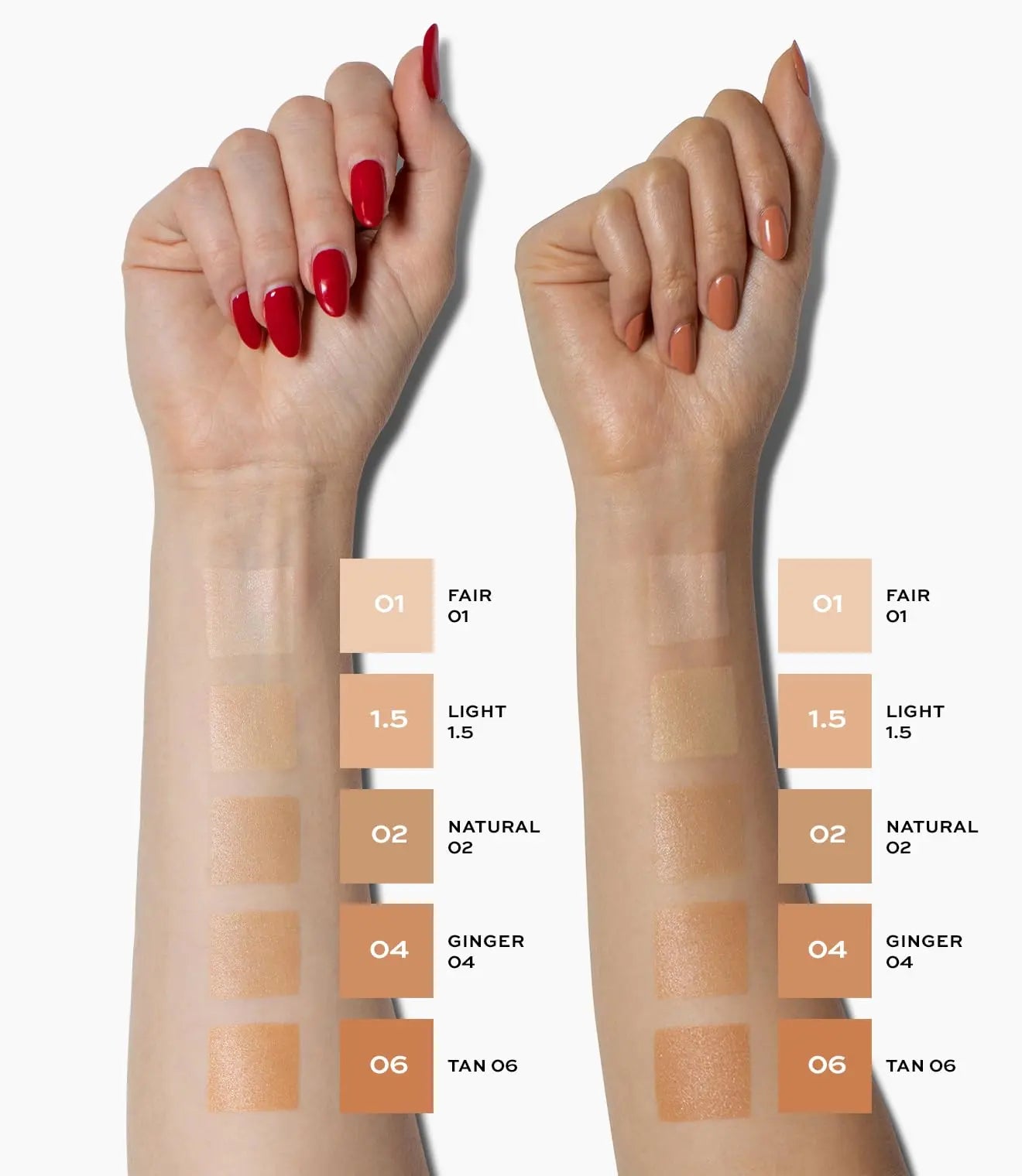 MAKE Beauty Diffusion Dew Skin Tint. Sheer to Medium Coverage Radiant Finish. Blurring, Smoothing, and Brightening for Glowing Complexion. Enhanced with Niacinamide and Adenosine. Tan 06 MAKE uk supplements