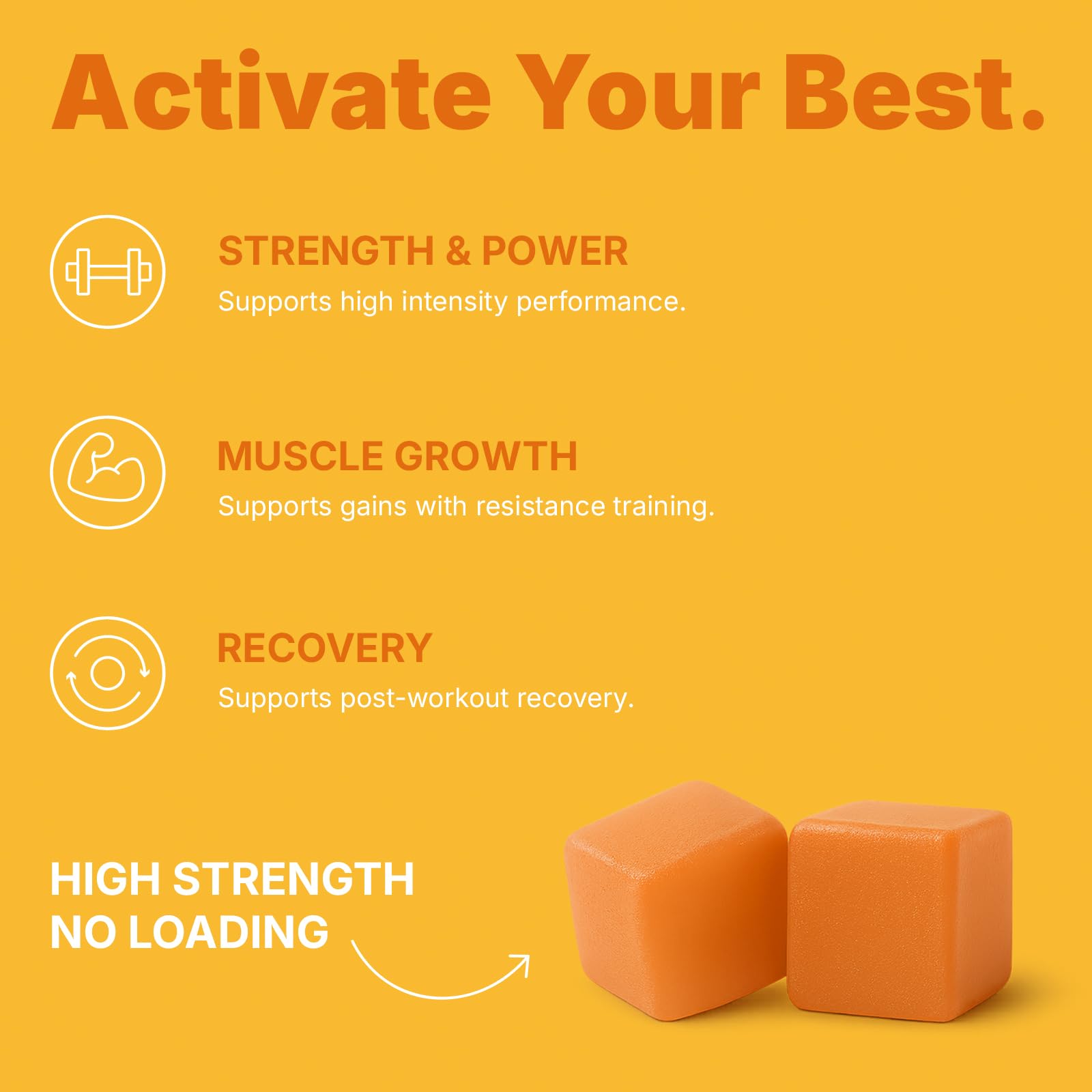 JOHN RAMBO Creatine Monohydrate Gummies – 3600mg Real Creatine Per Serving – Transparent Label, Refreshing Orange Flavor, Lab-Tested Muscle & Strength Supplement JOHN RAMBO uk supplements