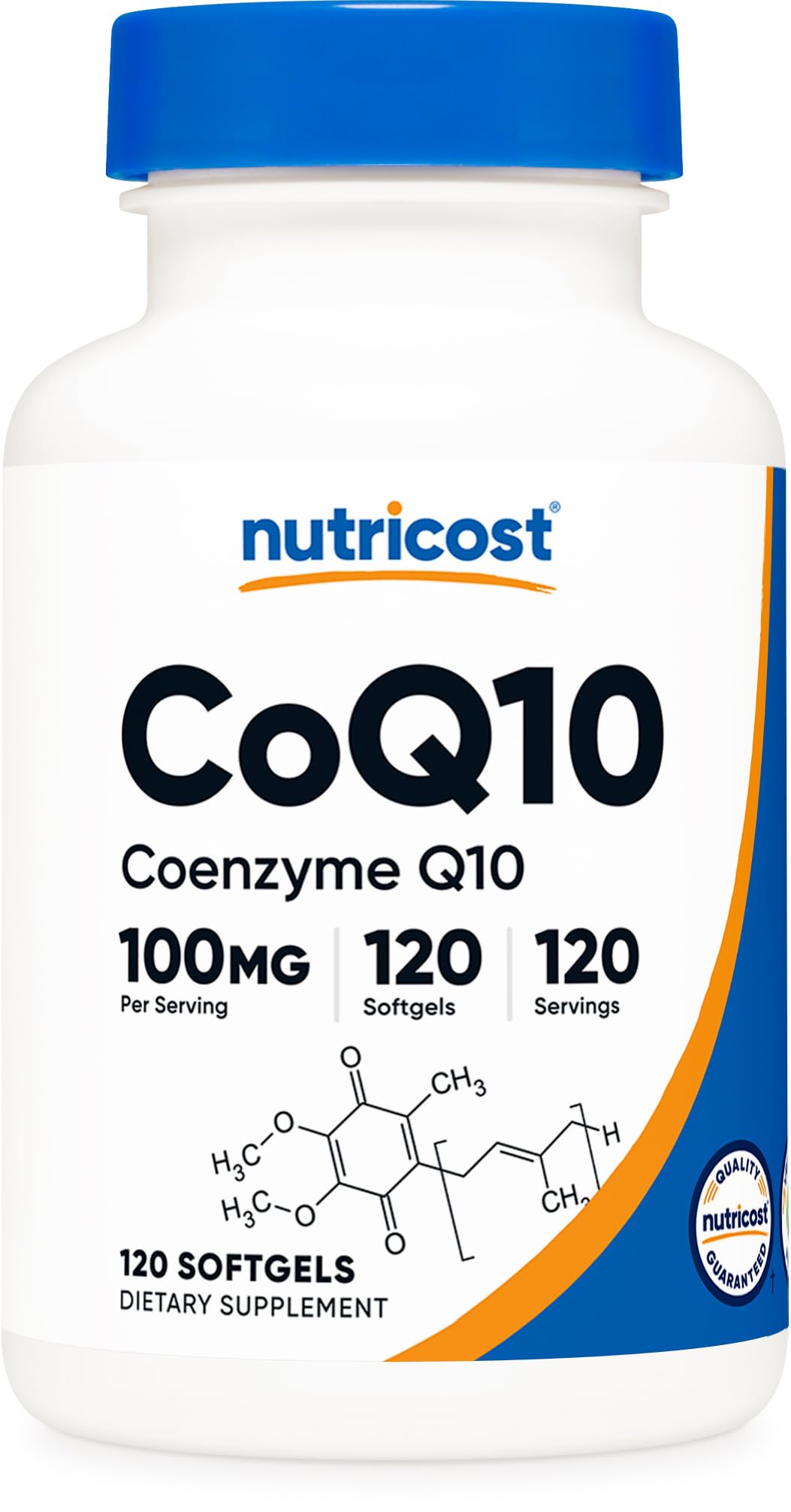 Nutricost CoQ10 Softgels (120 Servings / 100 Mg CoQ10 Per Serving) | Better Absorption Nutricost uk supplements