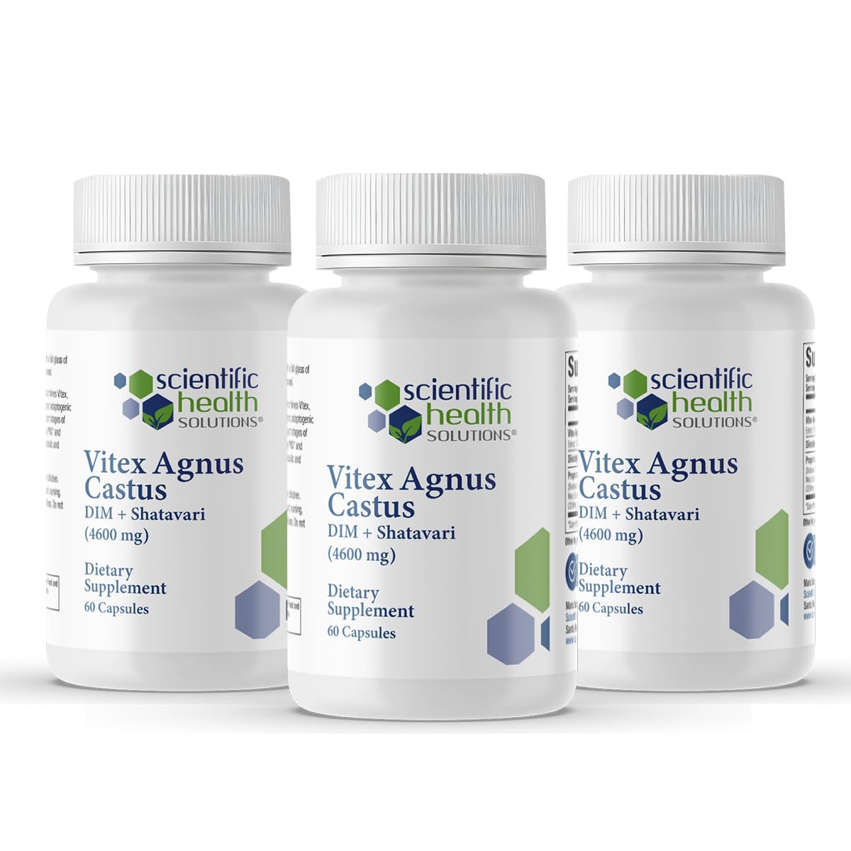 Scientific Health Solutions Vitex + DIM + Shatavari Hormone Balance Supplement – PMS, Menopause & Cycle Support for Women – Adaptogenic Complex with Maca, Ashwagandha, Dandelion – Vegan (3-Pack) Scientific Health Solutions uk supplements