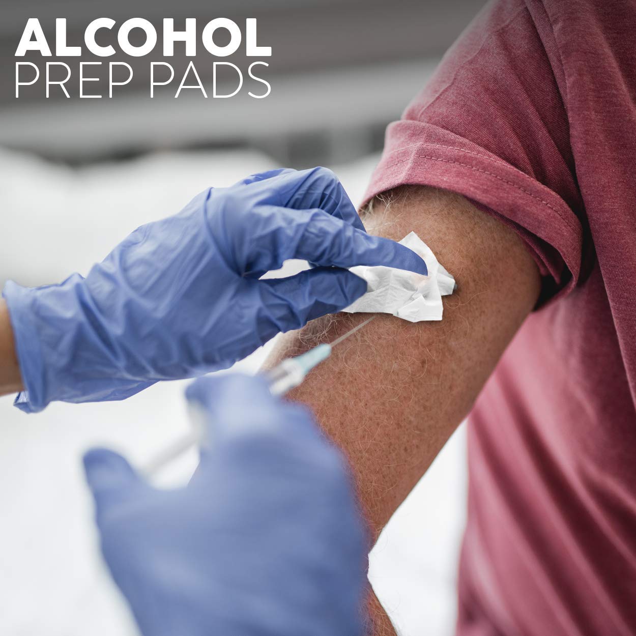Care Touch Alcohol Wipes - Individually Wrapped Alcohol Prep Pads with 70% Isopropyl Care Touch uk supplements