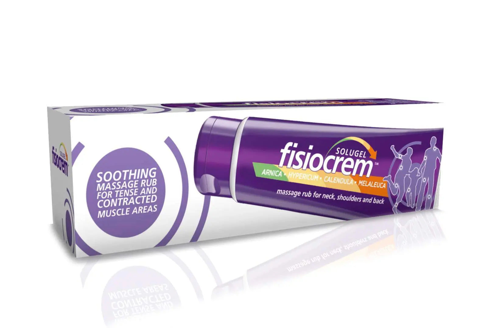 Fisiocrem Solugel Arnica Cream - Arnica Montana & Calendula Cream for Muscle Massage, Muscle Rub for Neck, Shoulders and Back - 250ml Fisiocrem uk supplements