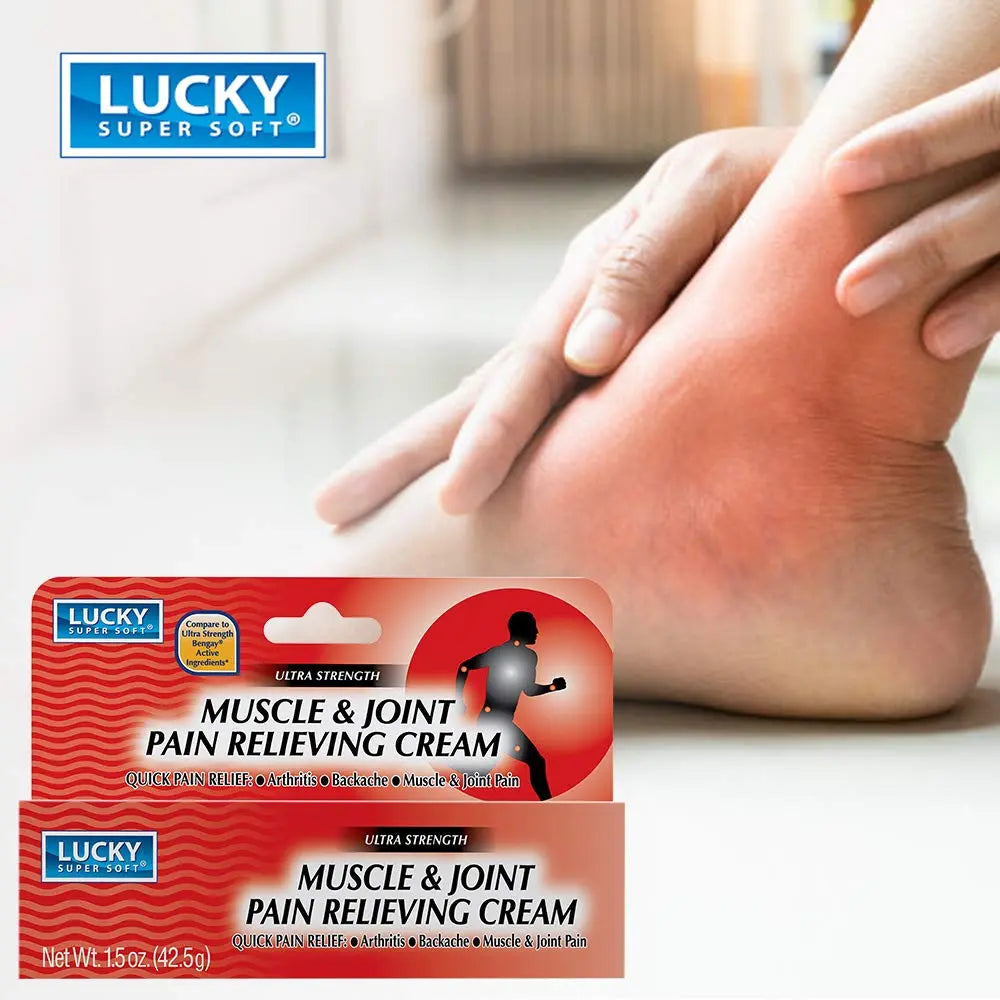 Lucky Super Soft Muscle & Joint Pain Relieving Cream, 1.5 Ounce Lucky Super Soft uk supplements