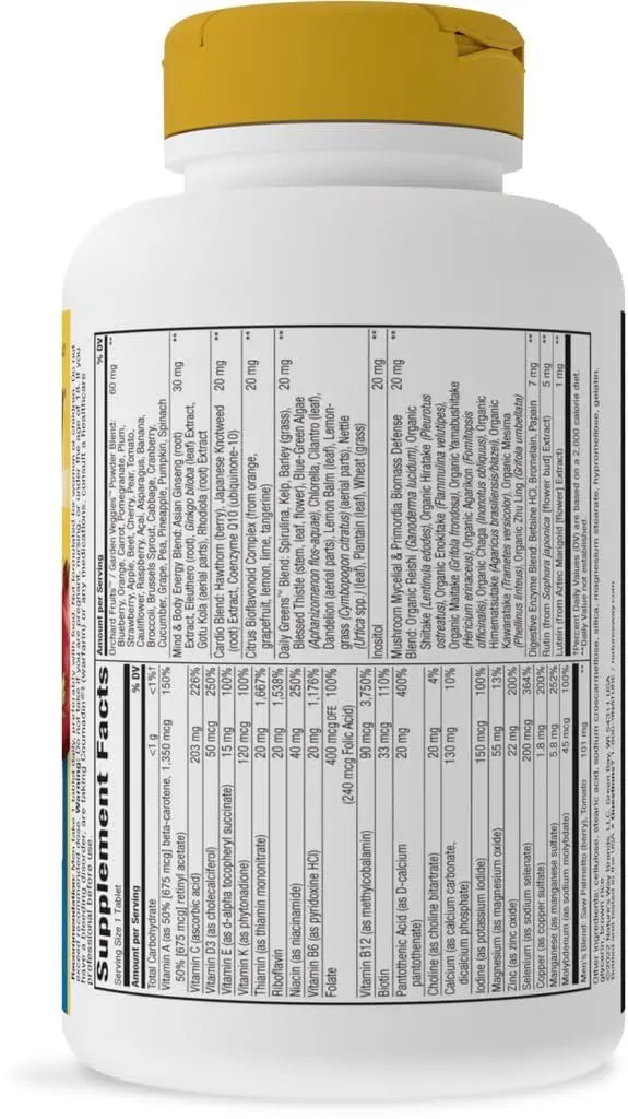 Alive! Once Daily Men's 50+ Ultra - 60 Tablets by Nature's Way Nature's Way uk supplements