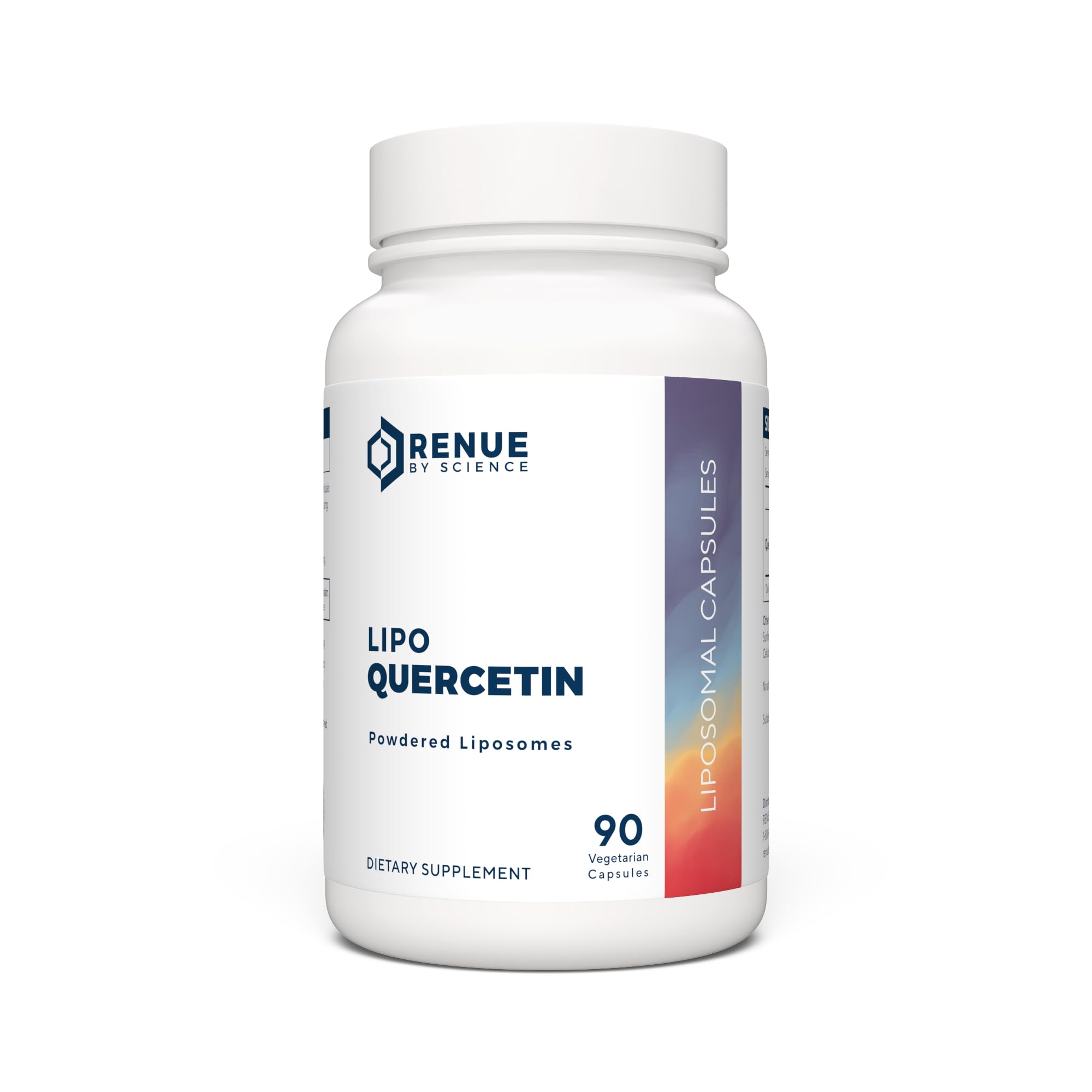 Renue By Science Quercetin | High Strength Liposomal Quercetin Supplements | 90 Quercitin Capsules - 150mg Quercetin per Serving | Non-GMO | Made in The USA & Third-Party Tested Renue By Science uk supplements