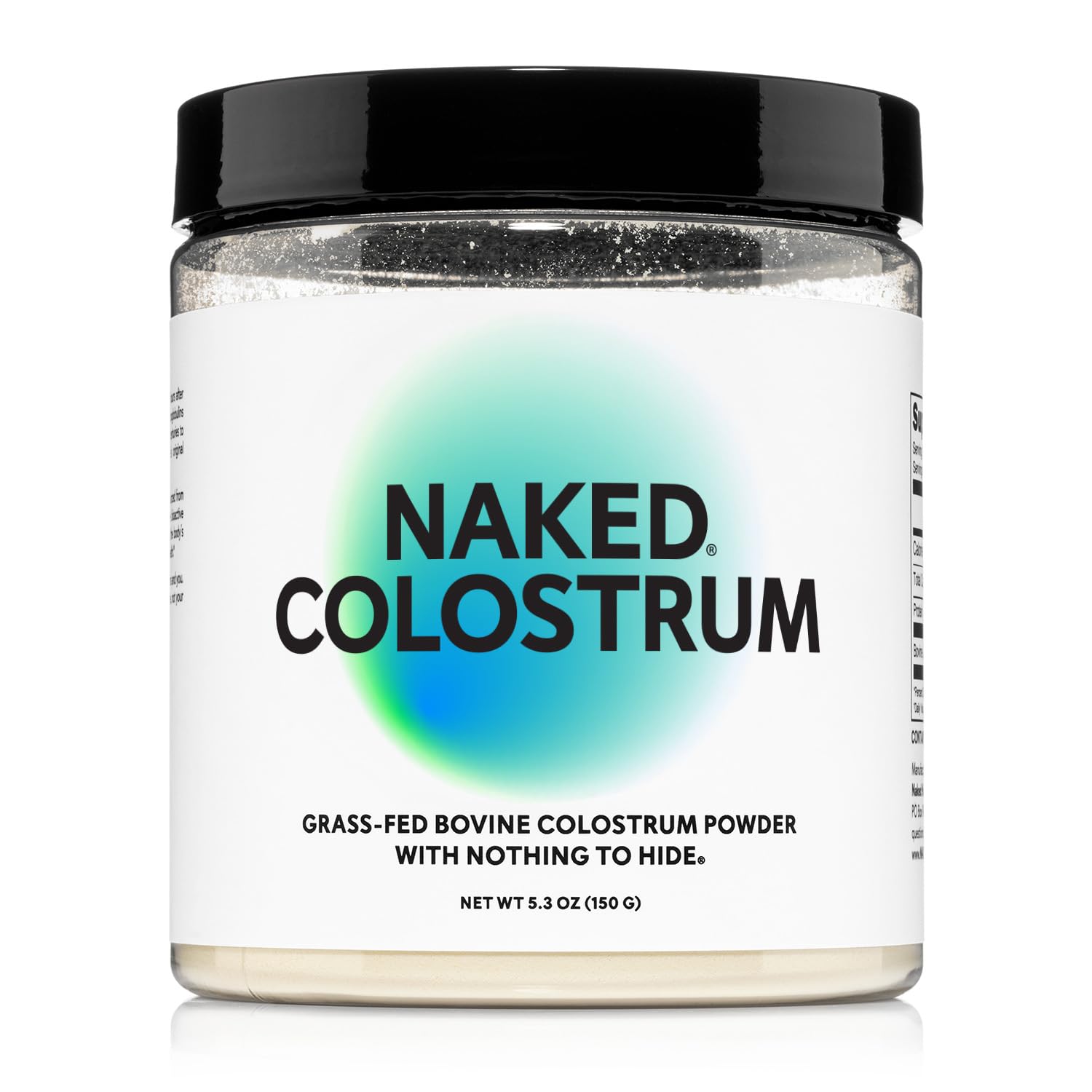 NAKED Colostrum Powder – 100% Grass-Fed Bovine Colostrum Supplement from US Farms | Tested at 20%+ IgG | Gut Health, Immunity, Recovery & Skin Support - 150 Servings NAKED uk supplements