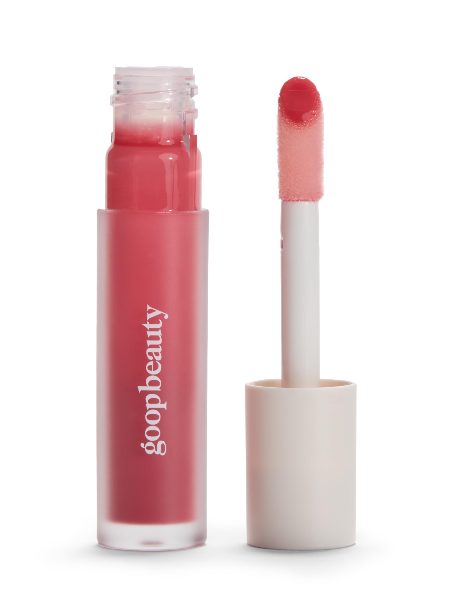 goop Beauty Hydra-Barrier Gel Gloss | Hydrating Lip Gloss to Moisturize & Plump Lips | Hyaluronic Acid & Vitamin E | Blossom - Sheer Petal Pink | 0.13 oz goop uk supplements