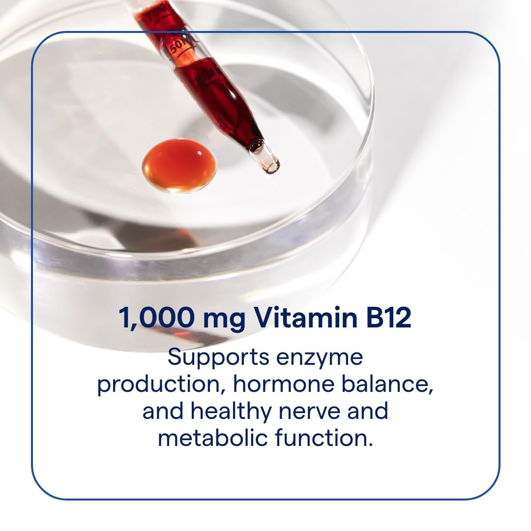 Trace Minerals Ionic B12 - Liquid Multivitamin for Hormone Balance & Healthy Nerve Function - Supports Metabolic Health - Enzyme Production - Natural Wellness Formula - 2 fl oz (59 Servings) Trace Minerals uk supplements