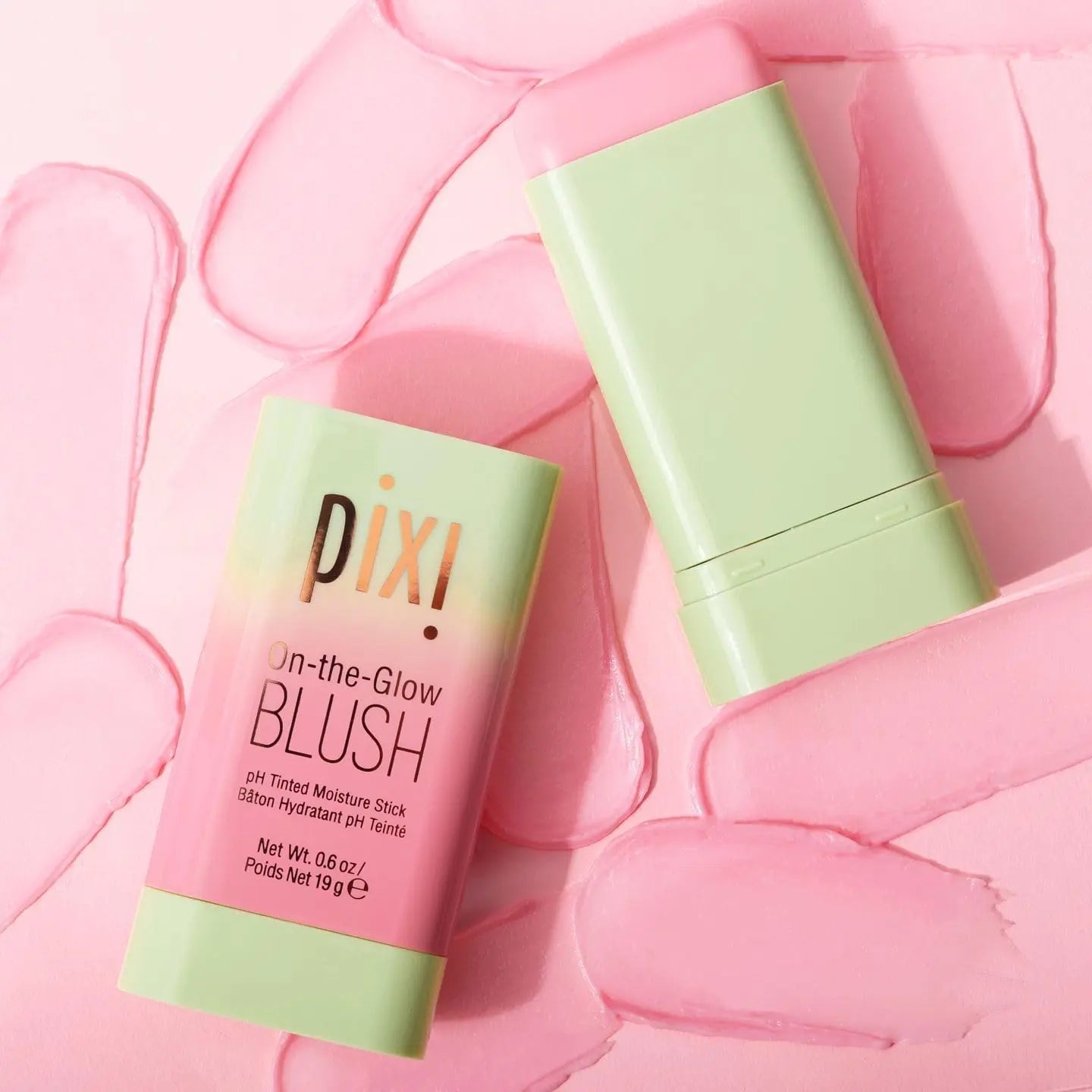Pixi On-the-Glow Blush Stick in CheekTone, pH Reactive Hydrating Tinted Moisture Stick for Cheeks and Lips with Ginseng, Aloe Vera and Fruit Extracts, Twist-Up Design, Paraben-Free, 19g / 0.6 oz Pixi uk supplements