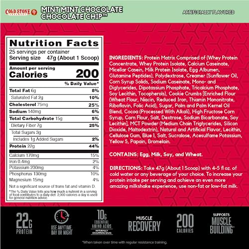 BSN Syntha-6 Whey Protein Powder, Cold Stone Creamery- Mint Mint Chocolate BSN uk supplements