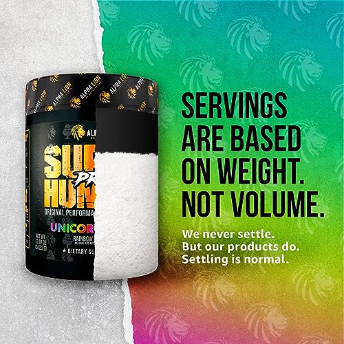 ALPHA LION Superhuman Pre Workout Powder, Beta Alanine, L-Taurine & Tri-Source ALPHA LION uk supplements