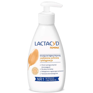 Lactacyd Femina Emulsion for Intimate Hygiene 200 ml Lactacyd uk supplements