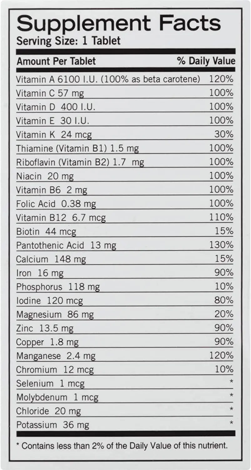Geritol Complete Tablets 100 Tablets (Pack of 4) Geritol uk supplements