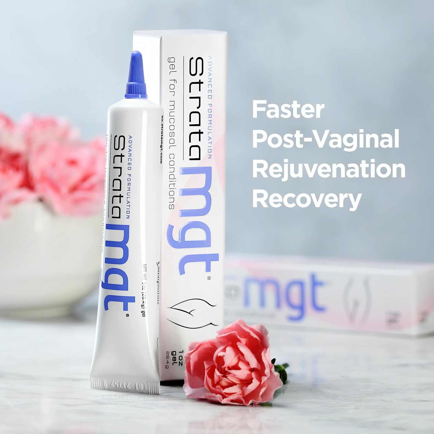 StrataMGT Vaginal Moisturizer - Non-Hormonal & Non-Steroidal- Post Menopause Support StrataMGT uk supplements