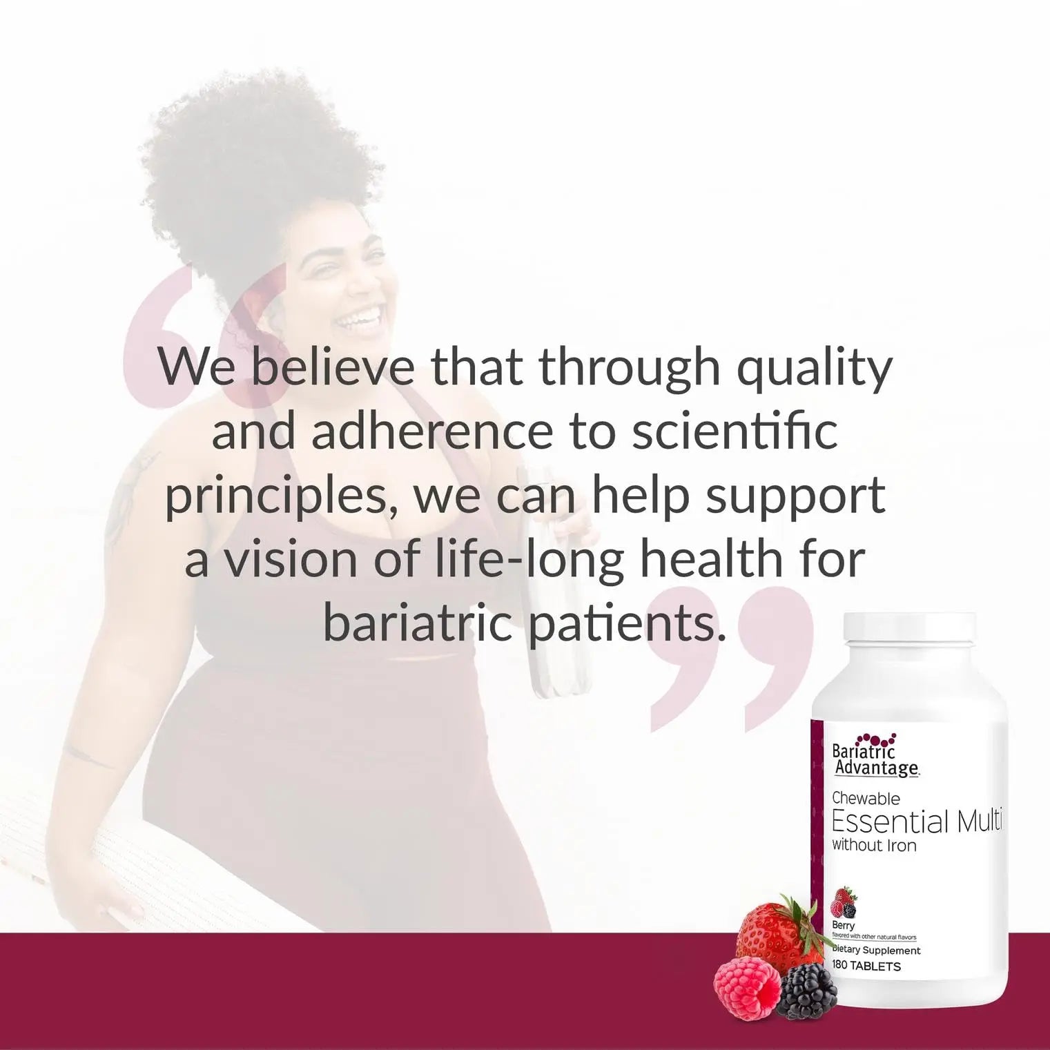 Bariatric Advantage Chewable Essential Multivitamin Without Iron - 200 DV of Key Nutrients - Trace Mineral Support Bariatric Advantage uk supplements