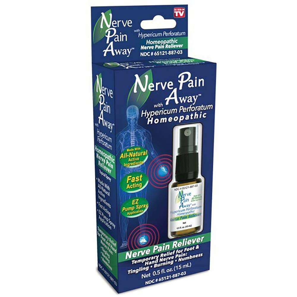 Nerve Pain Away – Homeopathic Topical Spray for Temporary Nerve Pain Relief in Hands and Feet Nerve Pain Away uk supplements