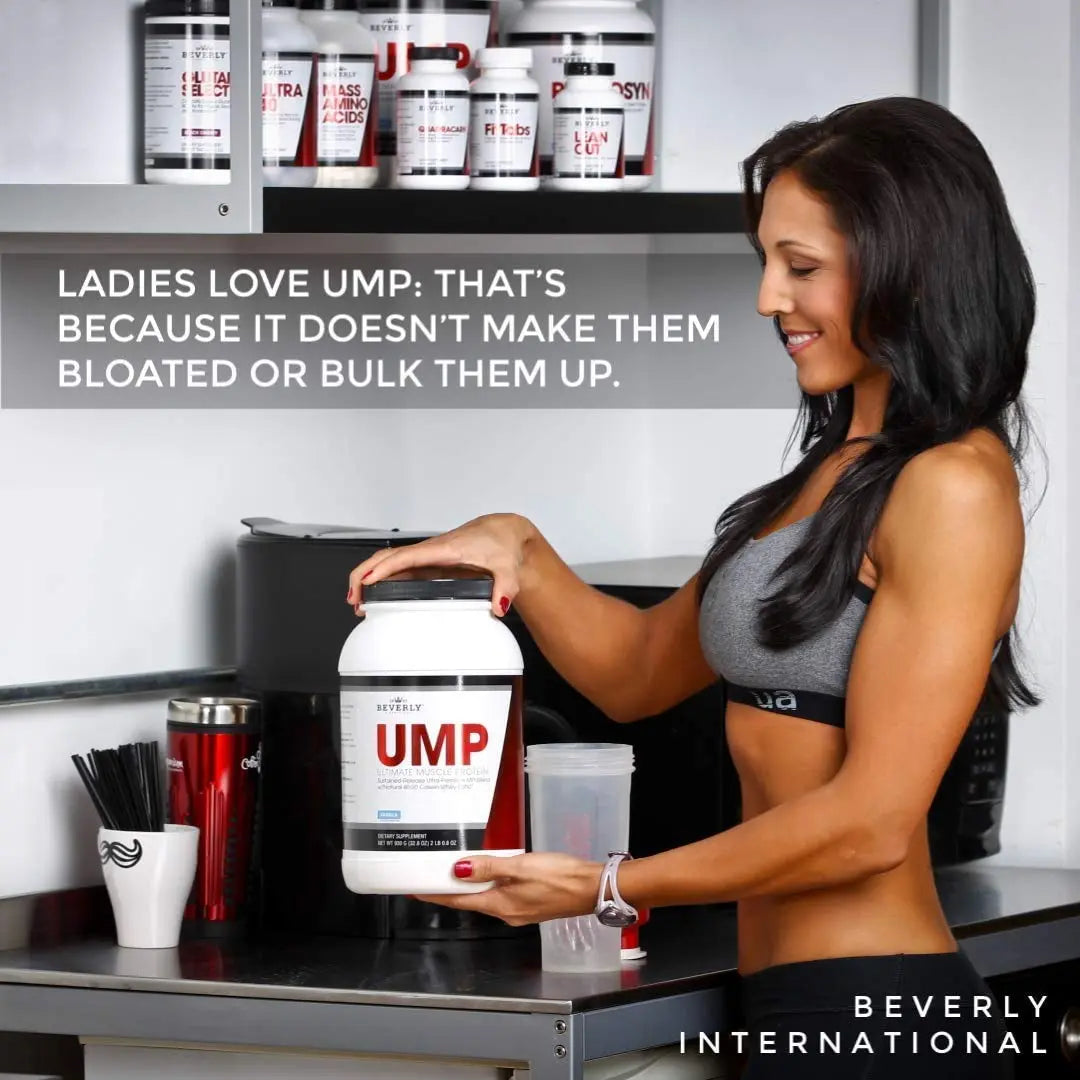 Beverly International UMP Protein Powder, Chocolate. Unique Whey-Casein Ratio Builds Lean Muscle. Easy to Digest. No Bloat. (32.8 oz) 2lb .8 oz Beverly International uk supplements