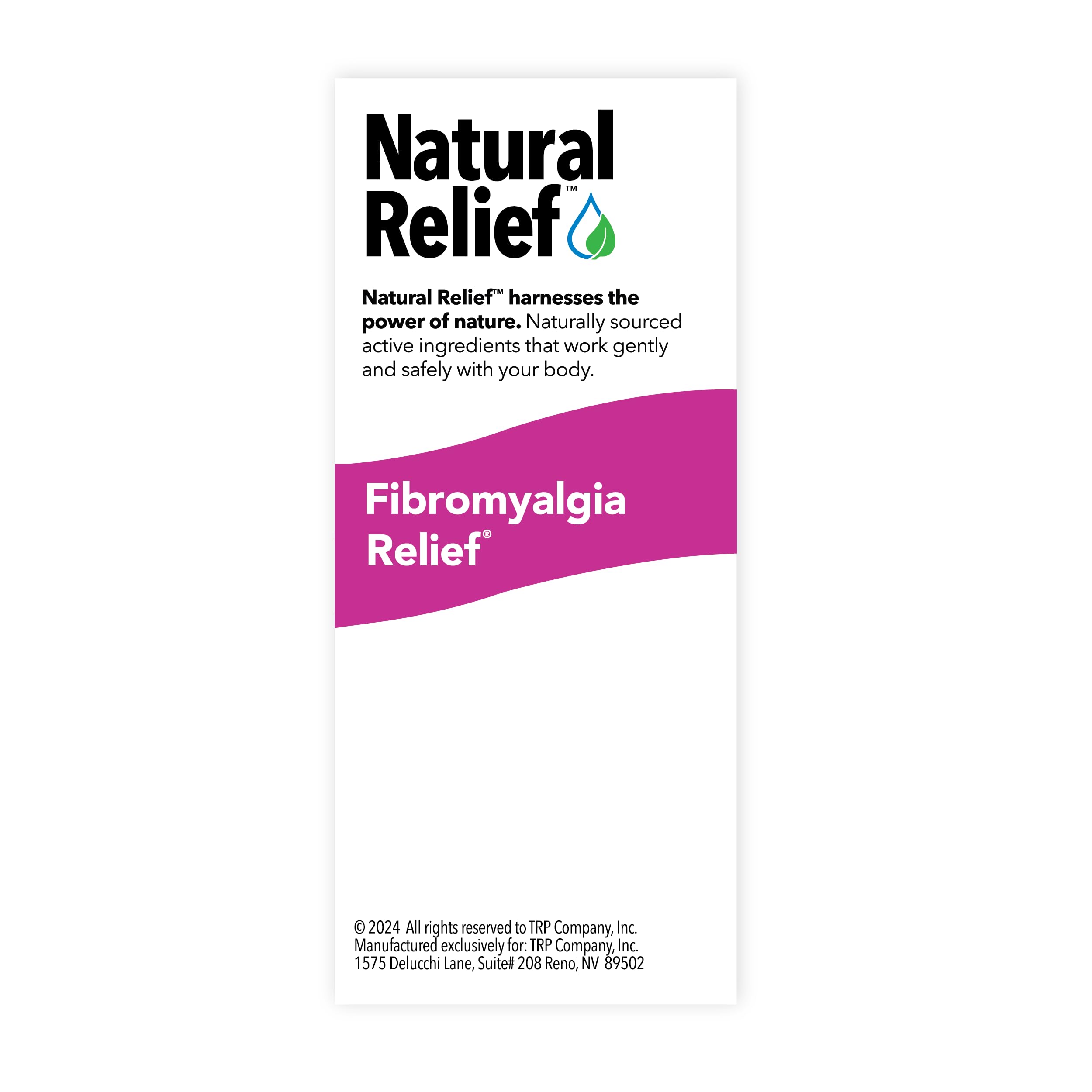The Relief Products Natural Fibromyalgia Temporary Relief of Muscle Soreness Discomfot Tenderness Difficulty Moving & Joint Pain - 70ct TRP THE RELIEF PRODUCTS uk supplements