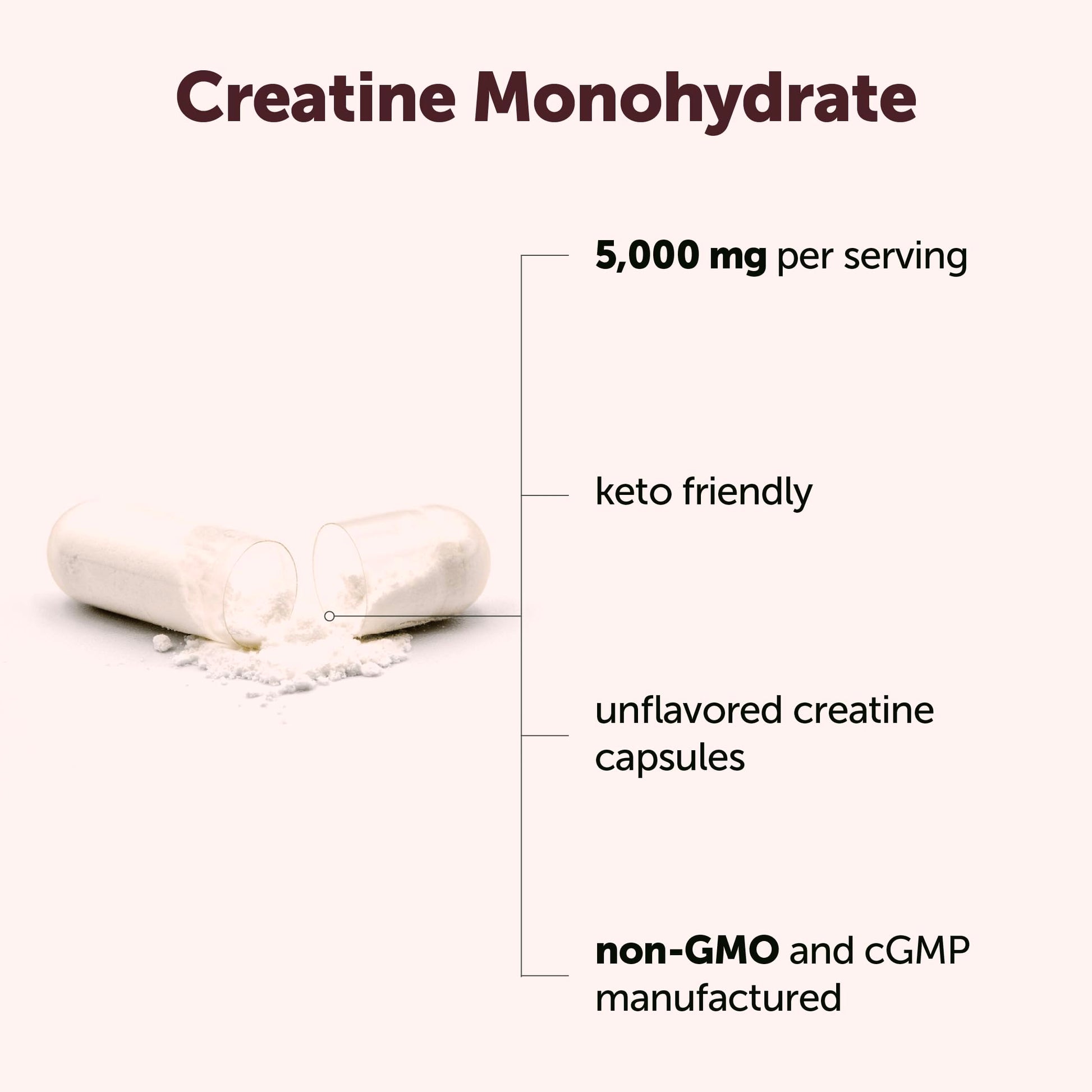 Creatine Monohydrate 5,000mg, 500 Capsules | Pure Creatine Pills – Micronized + Unflavored Powder Source, Easy Absorption | Keto, Non-GMO Micro Ingredients uk supplements