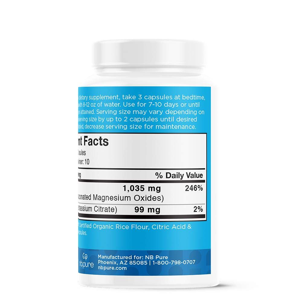 nbpure Mag O7 Oxygen Digestive System and Colon Cleanse and Detox Capsules nbpure uk supplements