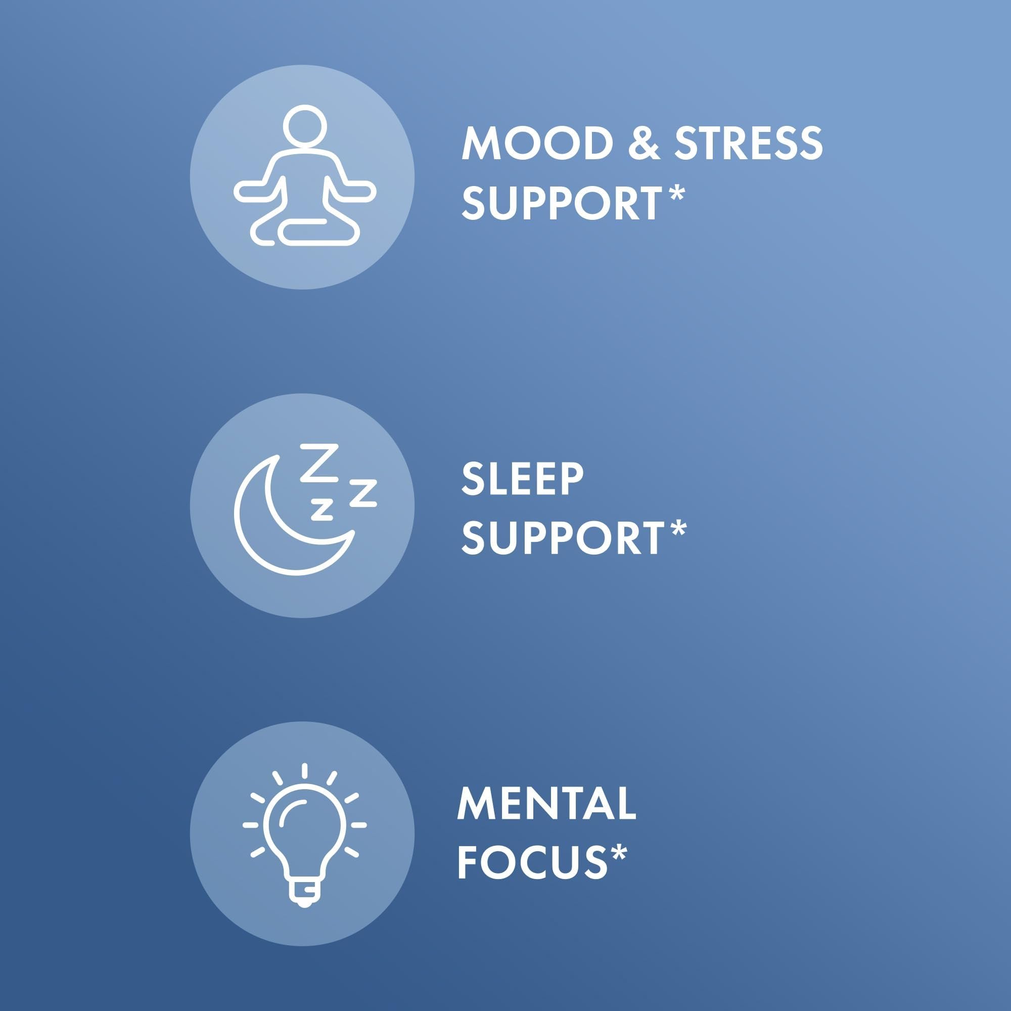 Dr. Mercola L-Theanine Plus GABA - Supports Relaxation - Focus & Cognitive Function - Stress Support Supplement - 200 mg L-Theanine - 100 mg GABA - 60 Capsules Dr. Mercola uk supplements