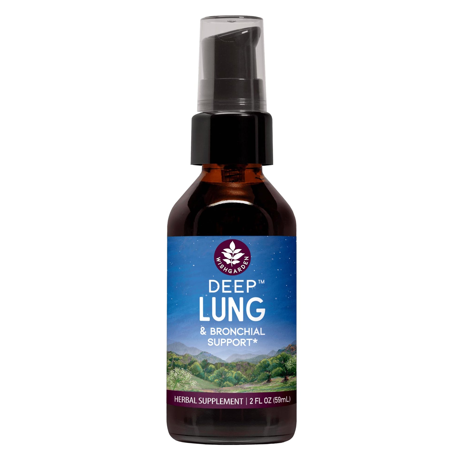 WishGarden Herbs Deep Lung & Bronchial Support - Natural Lung Support Supplement WishGarden uk supplements