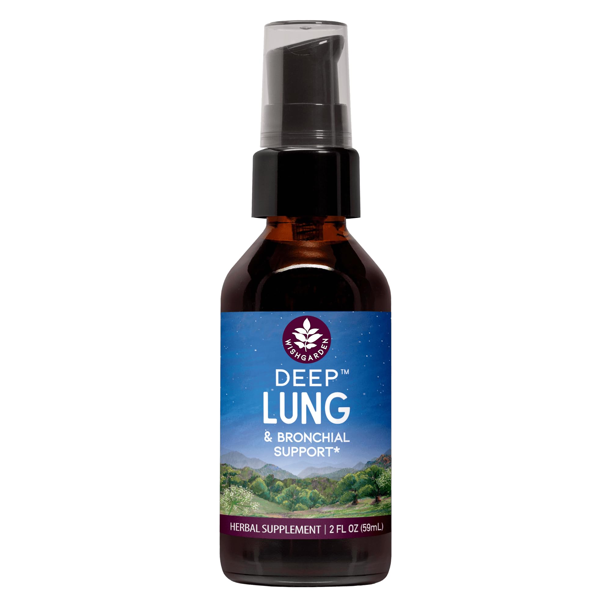 WishGarden Herbs Deep Lung & Bronchial Support - Natural Lung Support Supplement WishGarden uk supplements