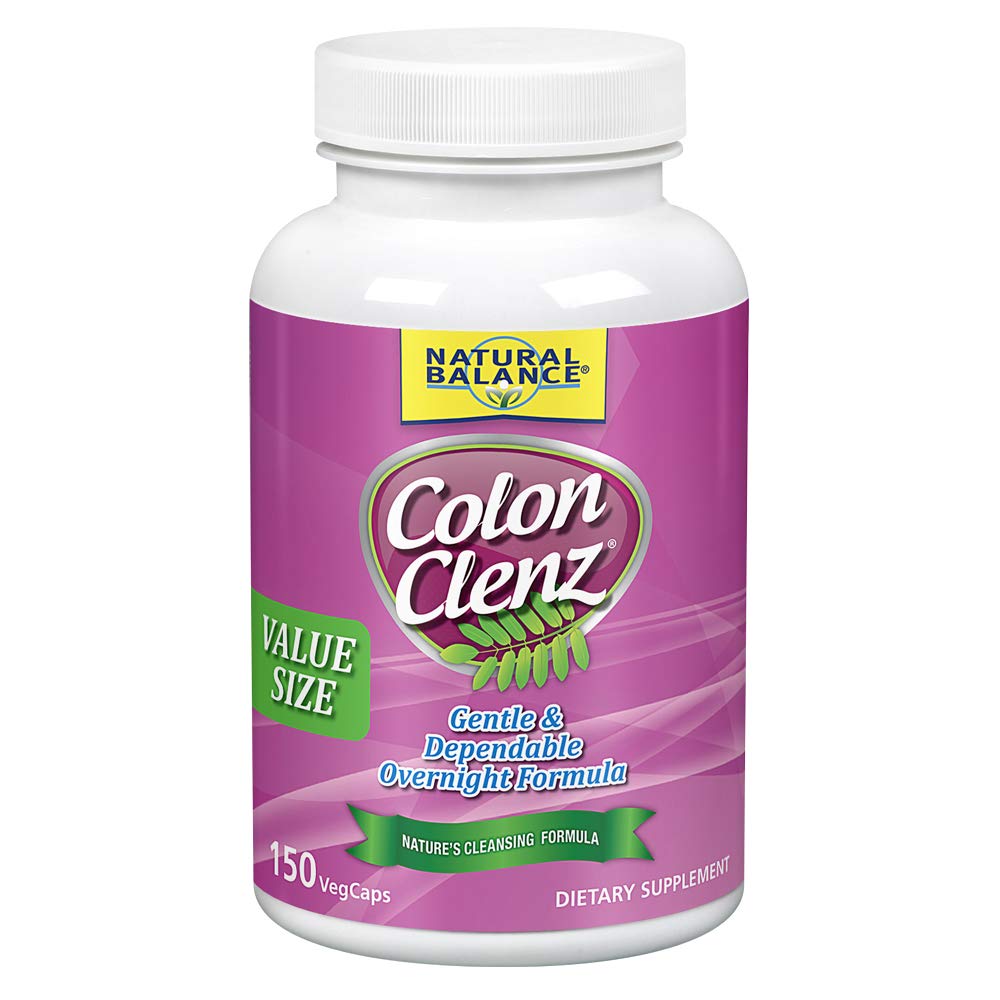 Natural Balance Colon Clenz | Herbal Colon Cleanse & Detox Supplement | Gentle & Dependable Natural Balance uk supplements