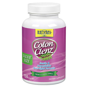 Natural Balance Colon Clenz | Herbal Colon Cleanse & Detox Supplement | Gentle & Dependable Natural Balance uk supplements