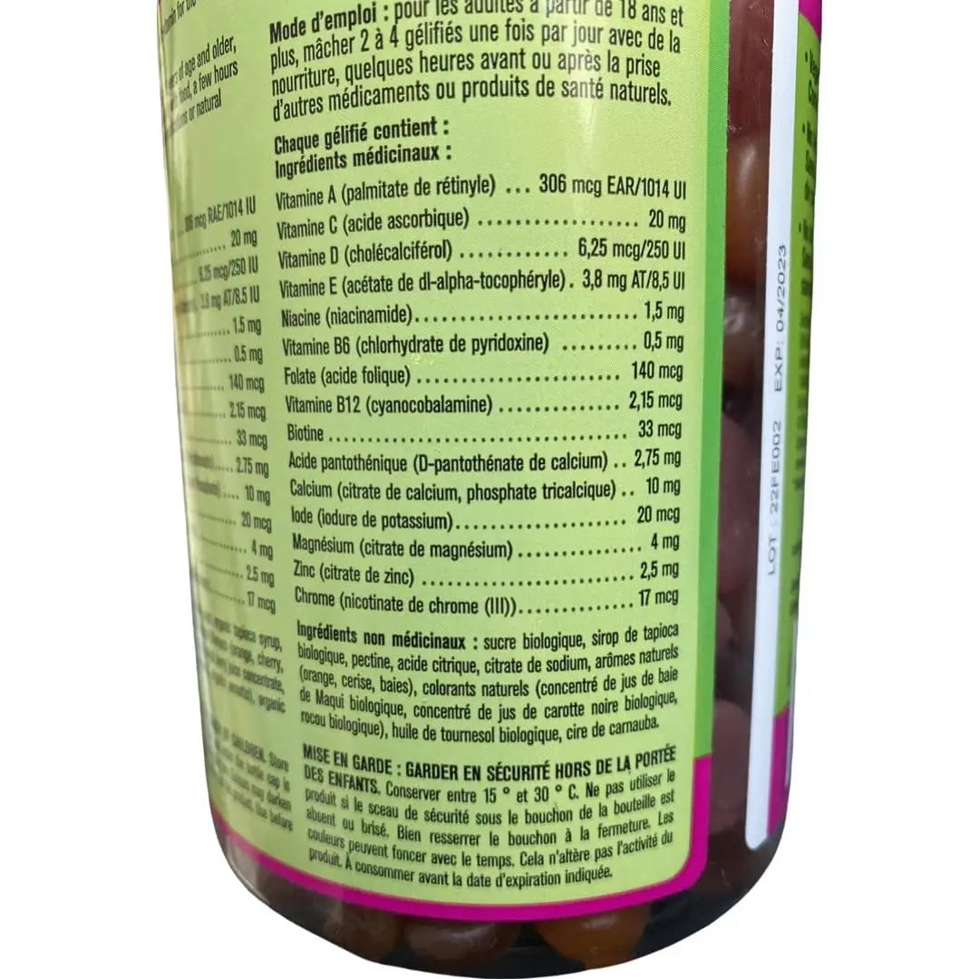 Kirkland Signature Adult Multi-Vitamin Gummies, 250 Gummies KIRKLAND uk supplements
