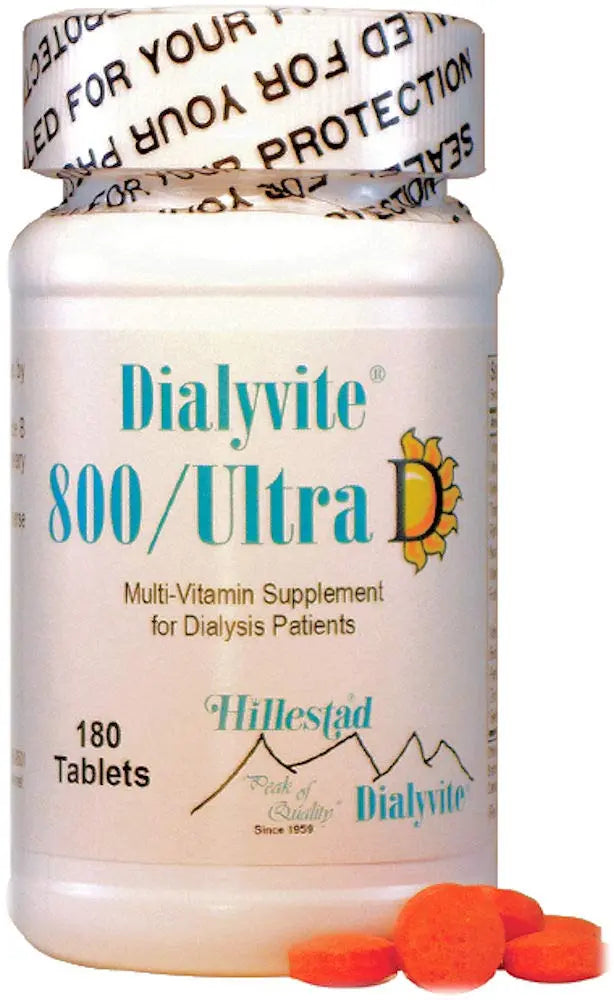 Dialyvite 800 Ultra D Multi-Vitamin Value Bottle - 180 Tablets Dialyvite uk supplements
