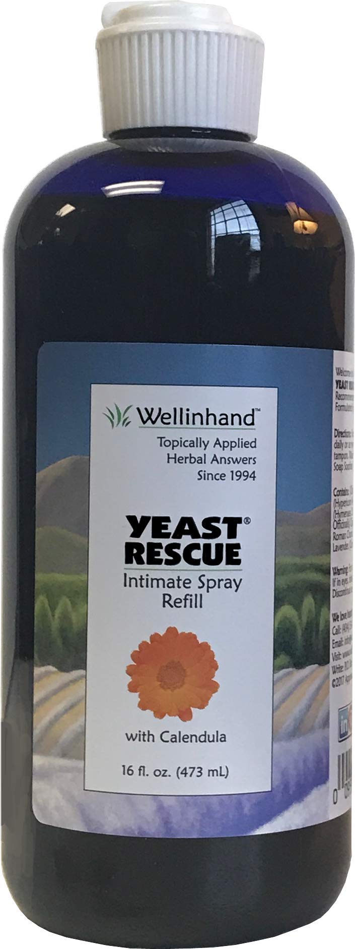 Yeast Rescue® Treatment 16 fl.oz. Refill - Economy Size Well-In-Hand uk supplements