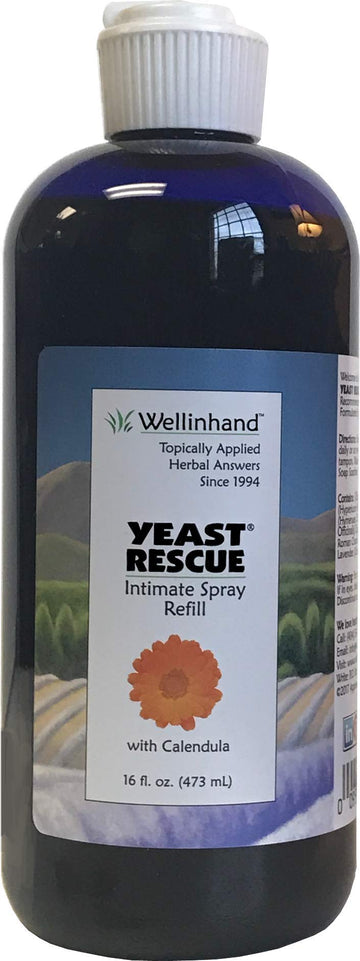Yeast Rescue® Treatment 16 fl.oz. Refill - Economy Size Well-In-Hand uk supplements