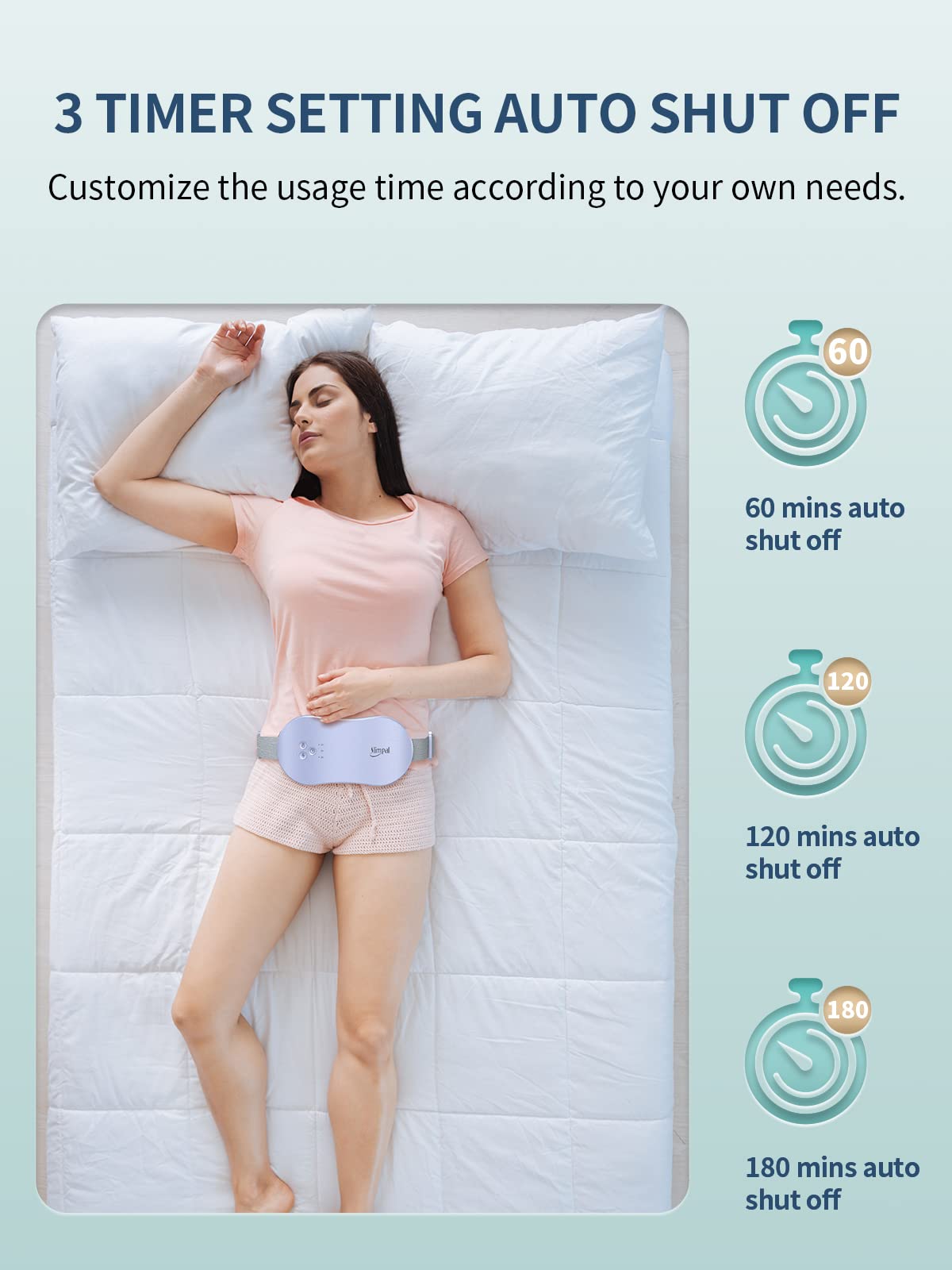 Slimpal Period Heating Pad for Cramps, FSA HSA Eligible Approved, Portable Heat Pad Slimpal uk supplements