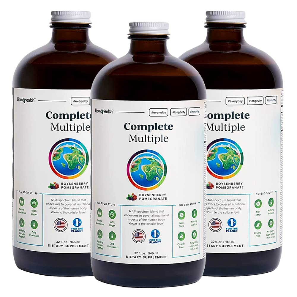 LIQUIDHEALTH 32 Oz Liquid Multivitamin for Adult Men & Women - Complete Multiple LIQUIDHEALTH uk supplements