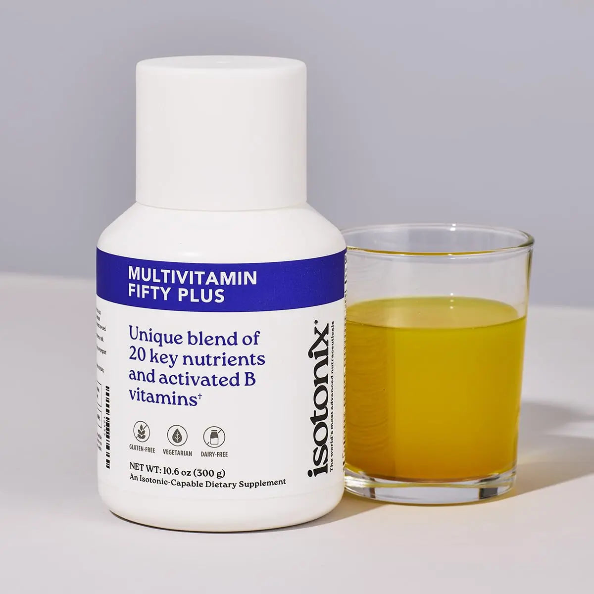 Isotonix Multivitamin Fifty Plus – Daily Multivitamin for Adults 50+ with B-Vitamins, Antioxidants, and Essential Nutrients Isotonix uk supplements