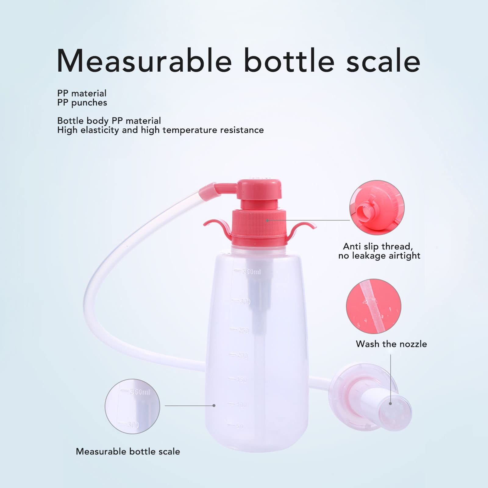 Vaginal Douche Cleaner,350ml Vaginal Cleanser Vaginal Douche Reusable Vaginal Cleansing System Brrnoo uk supplements
