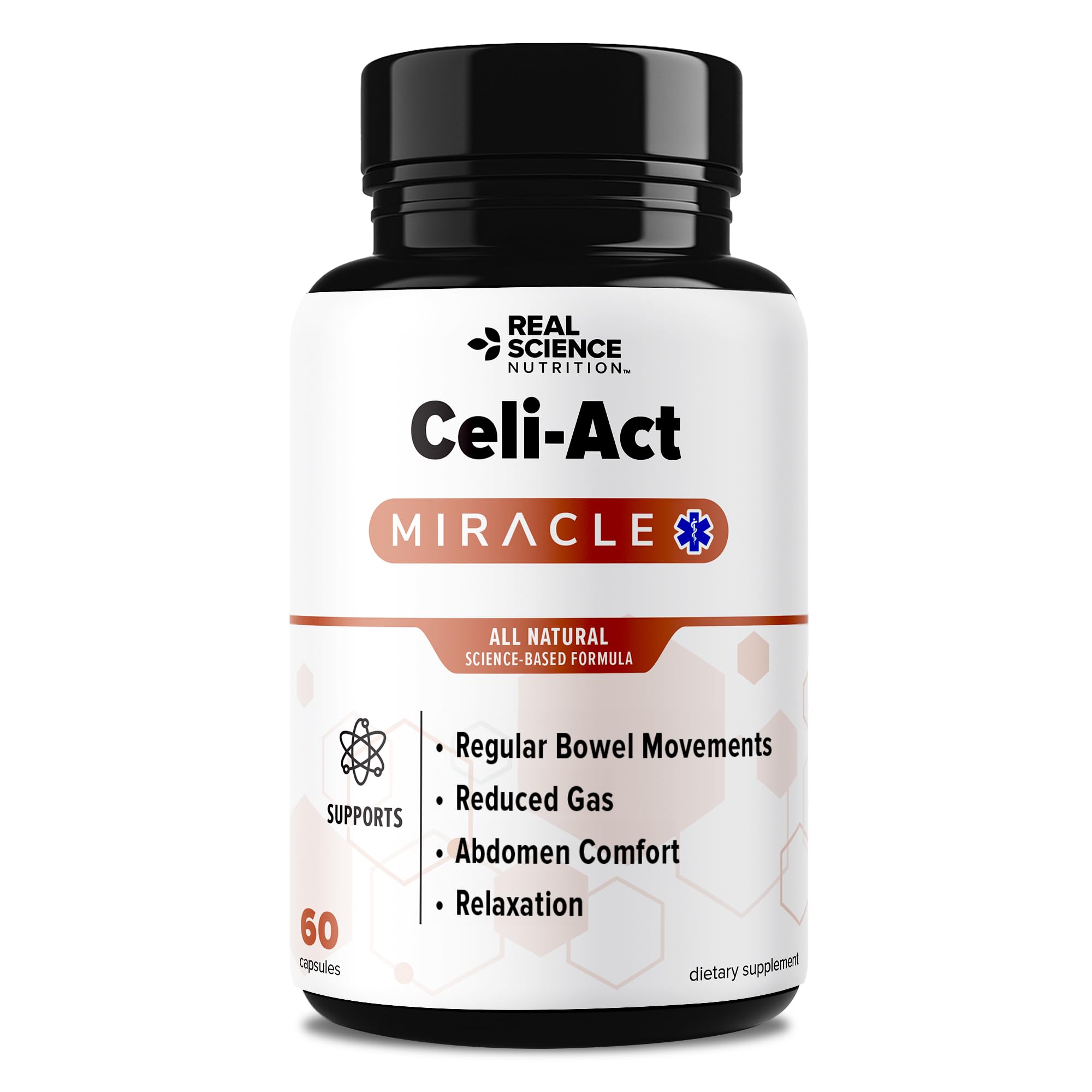Real Science Nutrition Celi-Act Miracle is a Natural Supplement to Support Celiac Discomfort and Digestive Health Real Science Nutrition uk supplements