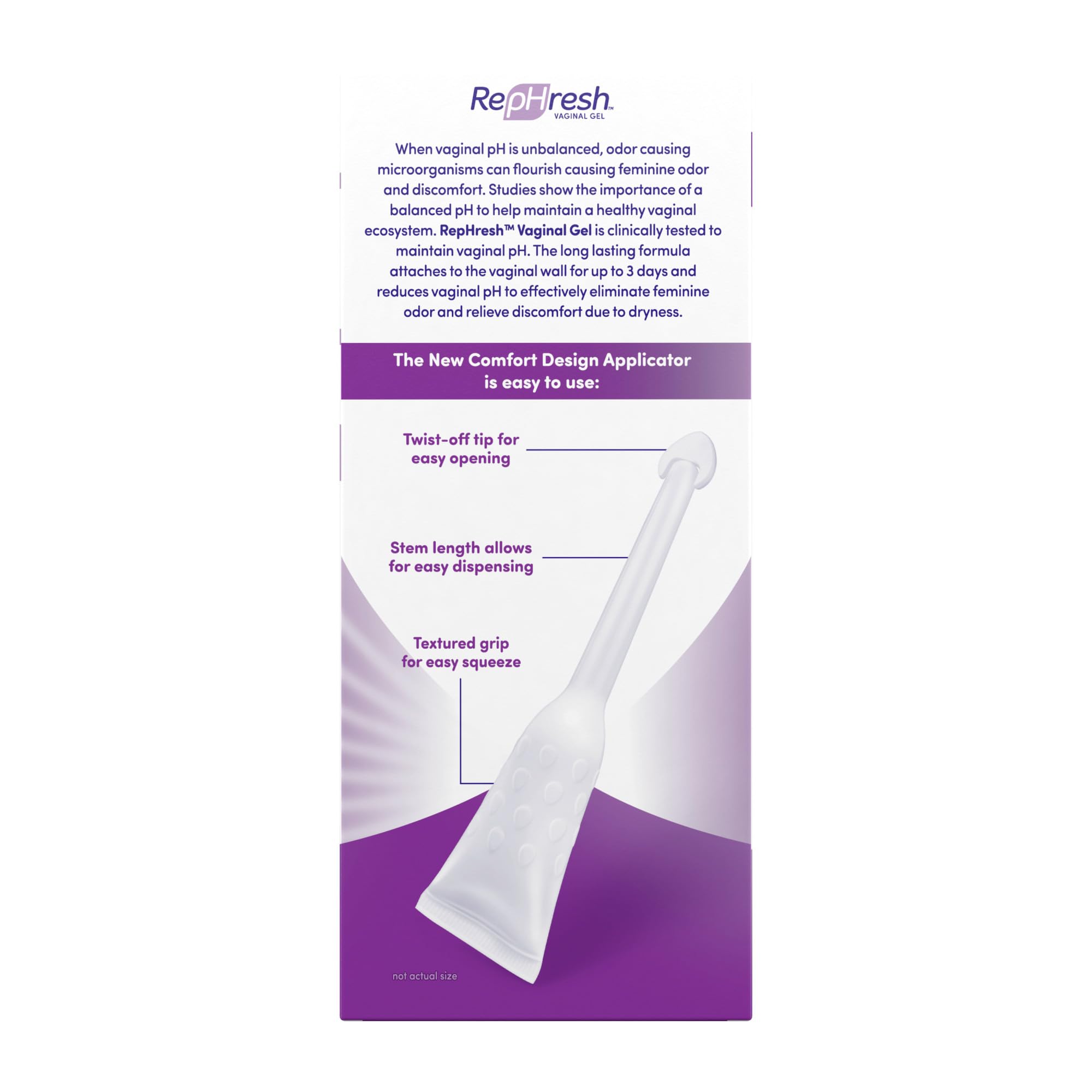 RepHresh Odor Eliminating Vaginal Gel, 4ct (0.07oz) RepHresh uk supplements