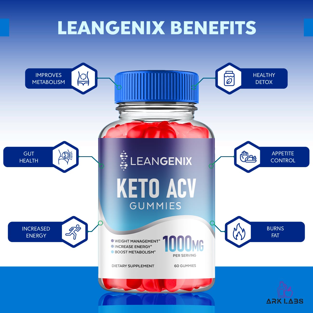 Leangenix Keto ACV Gummies, Leangenix Keto ACV Gummies Advanced Weight Loss 1000MG Ark Labs uk supplements